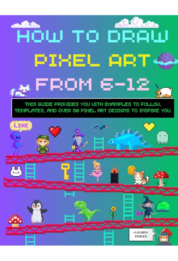 Amazon.com: Make Your Own Pixel Art: Create Graphics for Games